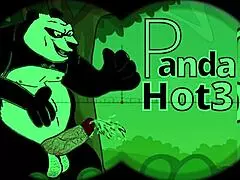 Pandahot catches his niece Pandita masturbating. She blows the fat panda and gets doggystyle fucked in funny parody.