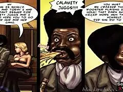 bbc sheriff stretches white pussy with huge 12 inch monster cock outdoors