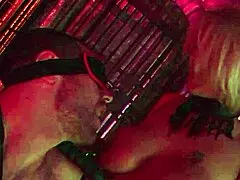 Sexy Blonde Dom Binds And Rides Monster Cock For Pleasure