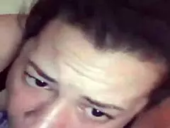 Periscope sucking big black cock monster