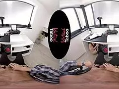 Virtual taboo family with big tits and ass fucking