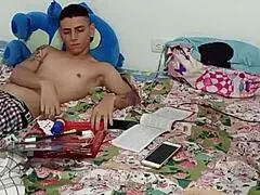 Stepsister loses card game and gets fucked by interracial cock part 1