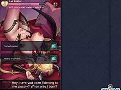 Evil Jihkuang’s Handjob Over Big Tits in Ep2 King of Kinks Anime