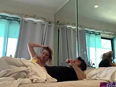 Stepmom and stepson stuck sharing a bed—oh, what’s gonna happen next?!