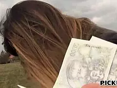 small tits blond teen gets banged by pawn man in public