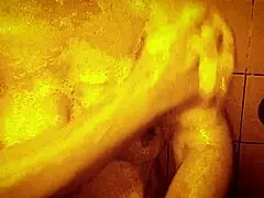 I take a sexy slow mo shower