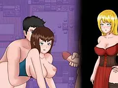 Ashley the Pirate's peeping scenes are so steamy in this sex cartoon gallery!