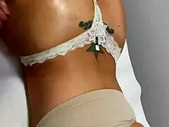 massaging that milf's ass with star tattoo again today