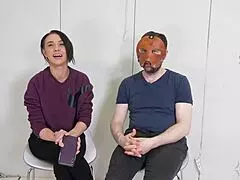 bdsm sub maria jade gets her ass pounded rough in backstage domination with choking and deepthroat