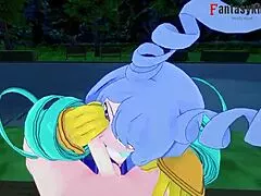 nejire hado gives blowjob pov in boku no hero hentai