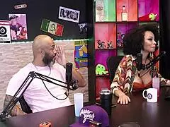 Melissa Leal in SHEER RED LINGERIE During Pandemic SHOCK