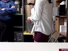 Officer Pounds Teen Thief Hard.