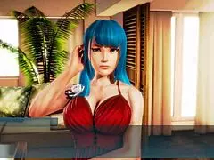 blue haired beauty getting fucked silly 😍