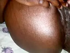 i'm soo turned on by ebony charry ray's sensual seduction, rubbing her thighs and big ass while playing with her shaved pussy for your pleasure