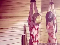 סקרנים מסצנות BDSM הנטאי אינטנסיביות עם אקשן קשה?