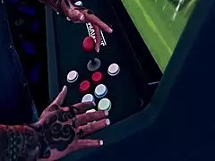 i saw this petite gamer girl take grant dynamo's monster cock in second life, ending with a big cumshot