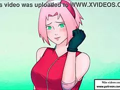 Extreme JOI With Sakura's Anal Humiliation In Cosplay