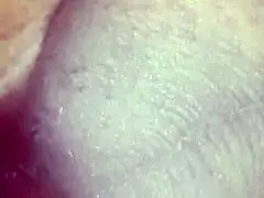 I am pegging my naughty husband with a strapon