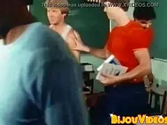 vintage gay studs banging bareback with hot cum