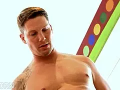 the deep pussy of sexy blonde gets fucked by hard cock