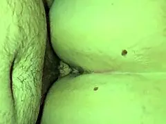 rhyder receives early morning creampie in her ass