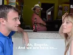 Sex-Crazed Latinas Conquer Male with Oral