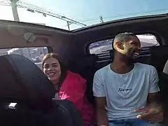 Evy Kethlyn Joins Car Ride And Group Gets Naughty On Streets