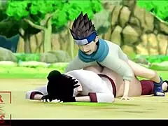 훈련 후 3D 애니메이션 씬 핫하게