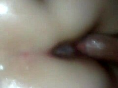 The best oiled pussy gets a hard cock