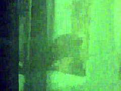 European amateurs in interracial voyeur scene