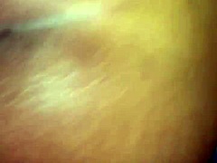 Ebony bent over in doggystyle cumshot