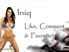 European Babe Rips Clothes in Striptease