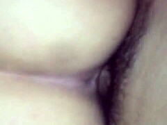 Wife comes home eager for a warm embrace after a long day