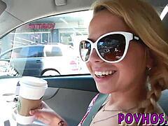 petite teen gobbling cock