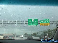 Mature bigtits cougar bounces on big cock in outdoor hardcore anal handjob assfucking with babe