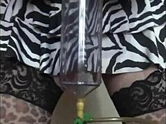 bisexual crossdresser mark shows off in stockings and heels 😍 homemade fun