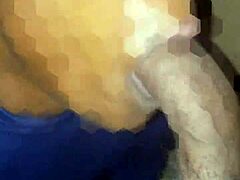 MILF intensely sucking huge monster cock before mature mother-in-law gets licked and fucked in blowjob action