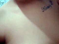 Wow! Hot Latina Showers, Exposing Her Wet Pussy!
