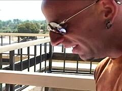 Hunter Bryce, hot chick with perfect boobs, gets creampie!