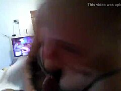 subtle hints of monster cock in interracial blowjob scene