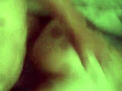 The guy bends his teen girlfriend over and fucks her doggystyle