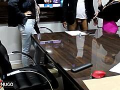 Oh boss, take my dick passionately