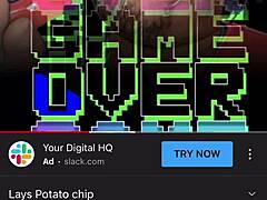 Ebony Scottdell Gets Creampie While Laying Potato Chips!