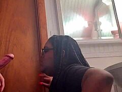 Deepthroat facial gag action