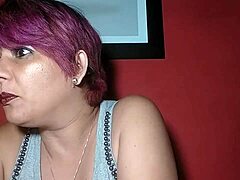 An exciting woman hides two secrets while getting roughly fucked by three men!