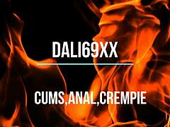 Cowgirl blowjob with sensual riding and cum in mouth on big natural tits!