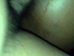 Lil freak waits for wet ebony anal assfucking creampie