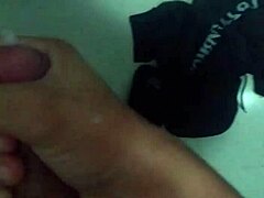 Jerking Off In The Bathroom