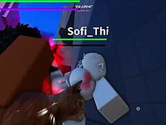 ผจญภัย Roblox กลายเป็นแก๊งเย็ดดุ จบร่านน้ำว่าวหยดติ๋ง