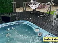 beautiful brunette gaby ortega seduces jmac sucking huge dick